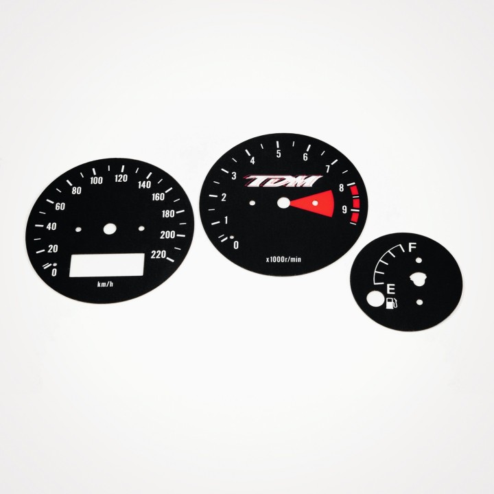 Yamaha TDM 850 1996-2001 KM/H Black - 1