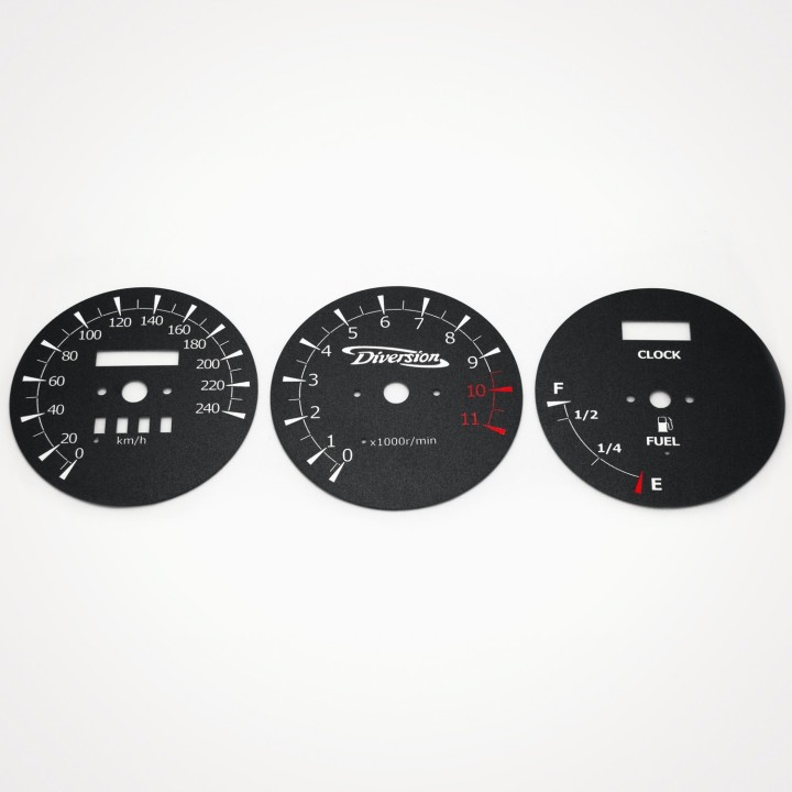 Yamaha XJ 900 S Diversion 1995-2004 KM/H Black - 1