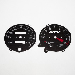 Honda NTV 650 Deauville 1992-1997 MPH Black - 1