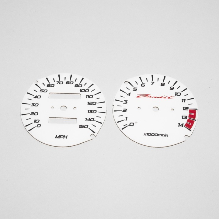 Suzuki GSF 600 Bandit 1995-1999 MPH White - 1