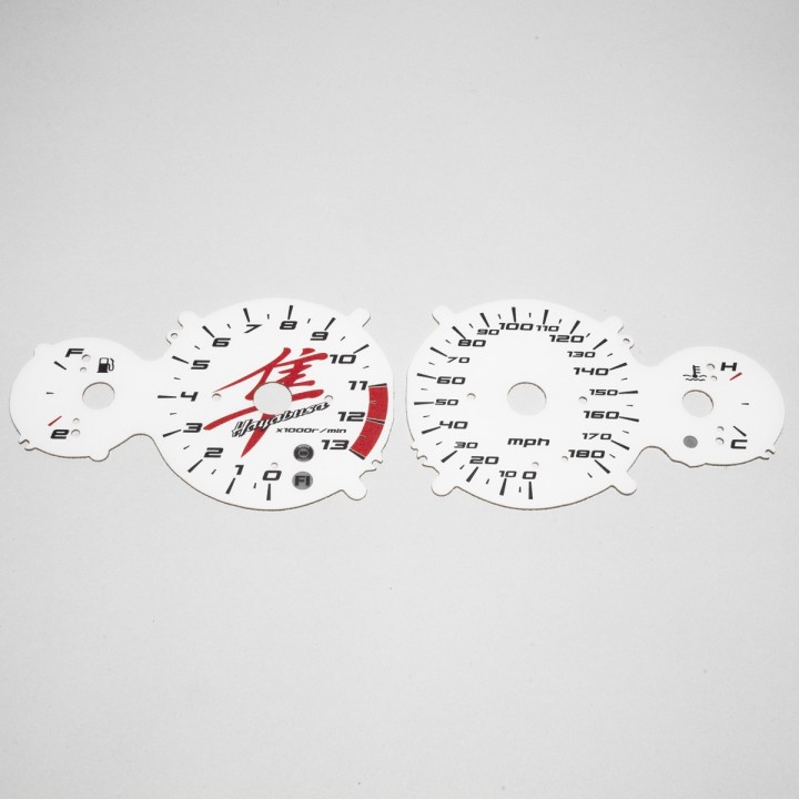 Suzuki GSX 1300 R Hayabusa 2012-2019 MPH White - 1