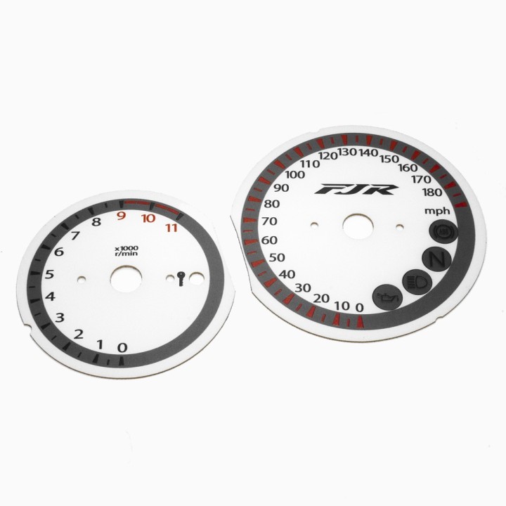 Yamaha FJR 1300 2006-2012 MPH White - 1