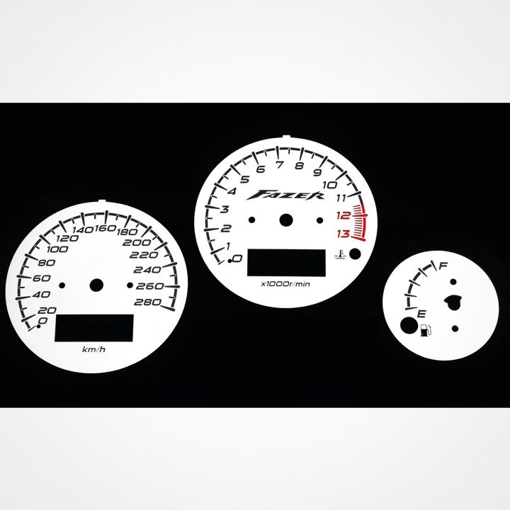 Yamaha FZS 1000 Fazer KM/H White - 1