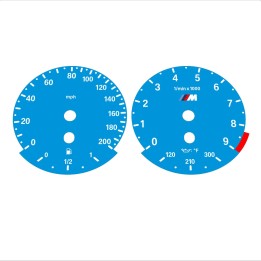 BMW E90 E92 M3 Blue - Standard - 3