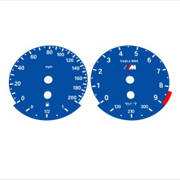 BMW E90 E92 M3 Dark Blue - Standard - 1