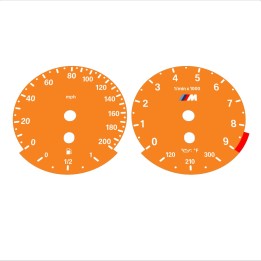 BMW E90 E92 M3 Orange - Standard - 2