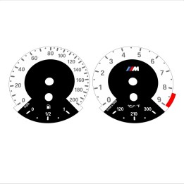 BMW E90 E92 M3 White - 1M style - 2