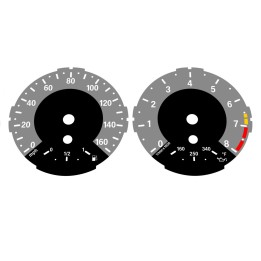 BMW E82 E87 135i 160 MPH Gray - 1M Style - 1