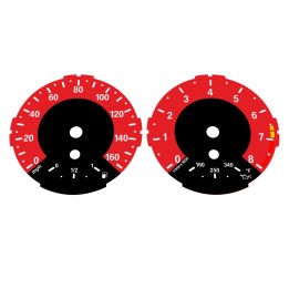 BMW E82 E87 135i 160 MPH Red - 1M Style - 1