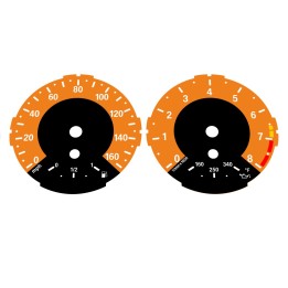 BMW E82 E87 135i 160 MPH Orange - 1M Style - 1