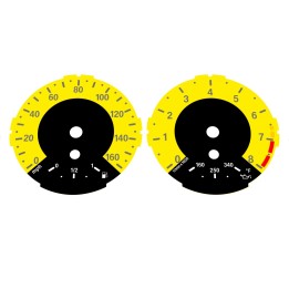 BMW E82 E87 135i 160 MPH Yellow - 1M Style - 1