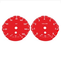 BMW E82 E87 135i 160 MPH Red - Standard - 1