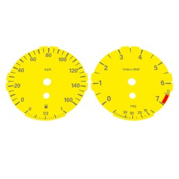 BMW E90 E92 320i 325i 328i 330i LOW Yellow - 1