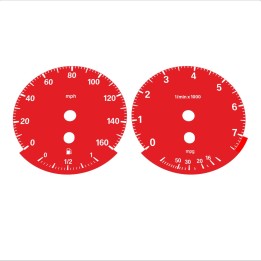 BMW E90 320i 325i 328i 330i MPH HIGH Red - 1