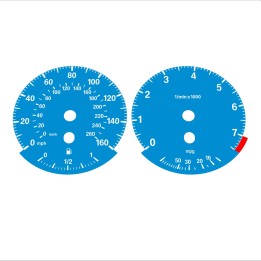 BMW E90 320i 325i 328i 330i MPH HIGH Blue - 1