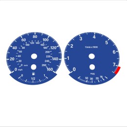 BMW E90 320i 325i 328i 330i MPH HIGH Dark Blue - 1