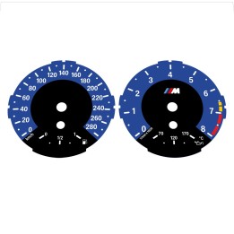 BMW E82 E87 135i 280 KM/H Dark Blue  - 1M Style - 1