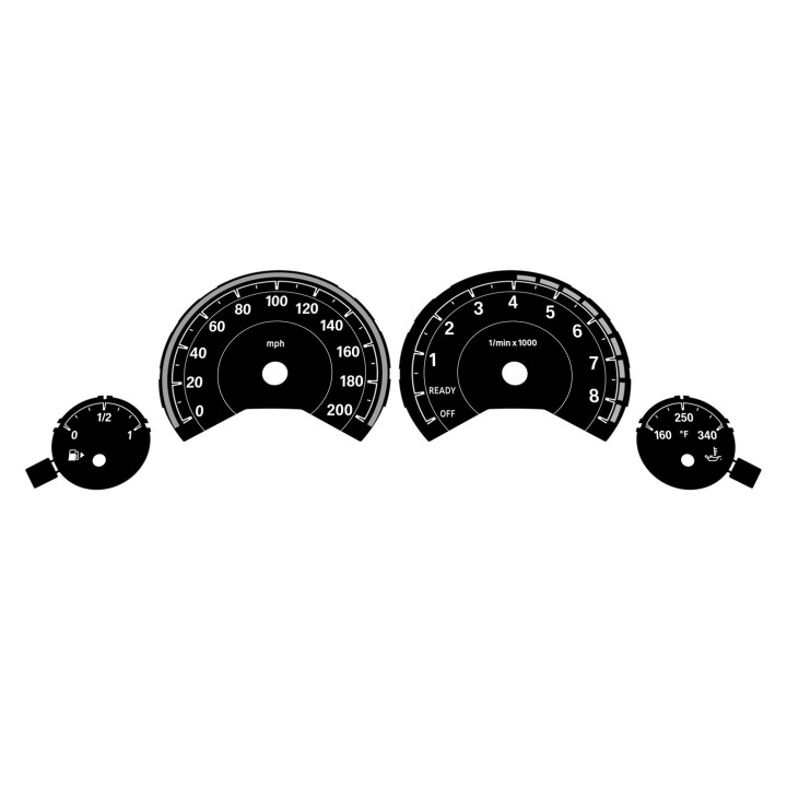 BMW F80 M3 F82 M4 MPH Black