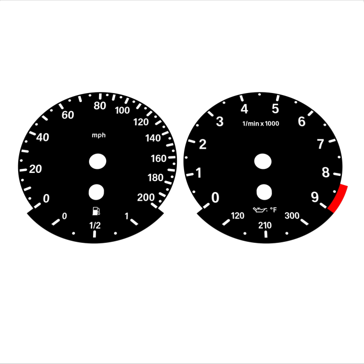 BMW E90 E92 M3 Black - Standard - 62