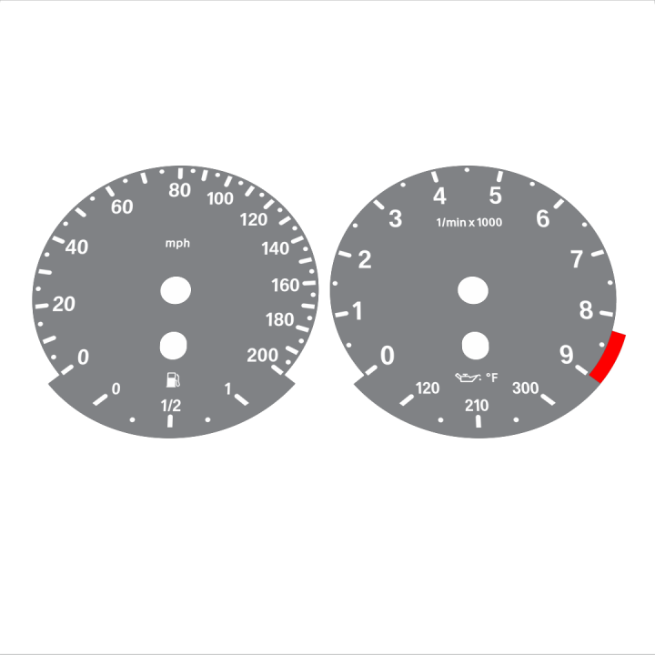BMW E90 E92 M3 Gray - Standard - 61