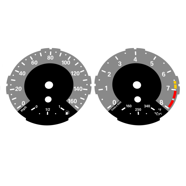 BMW E82 E87 135i 160 MPH Gray - 1M Style - 29