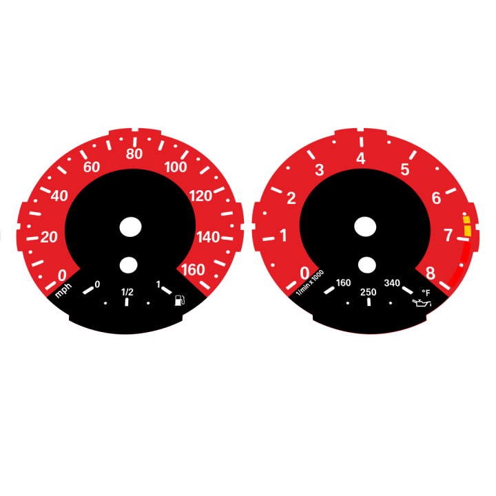 BMW E82 E87 135i 160 MPH Red - 1M Style - 29