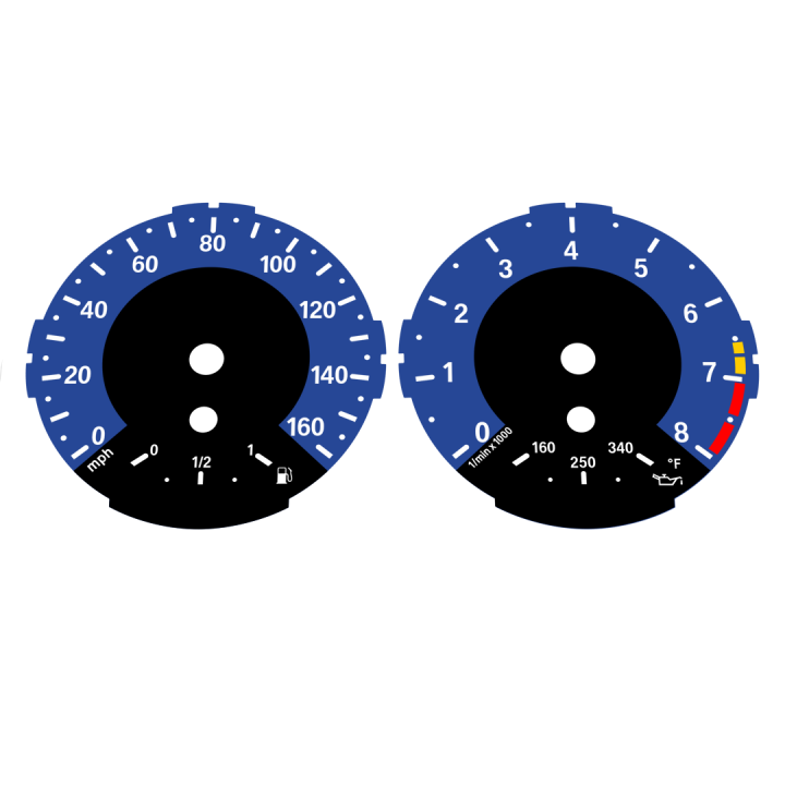 BMW E82 E87 135i 160 MPH Dark Blue - 1M Style - 29