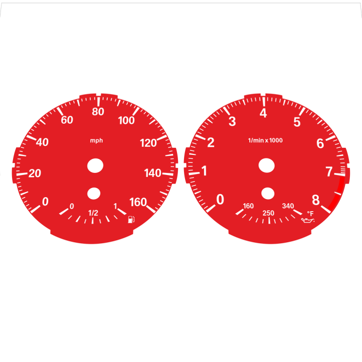 BMW E82 E87 135i 160 MPH Red - Standard - 43