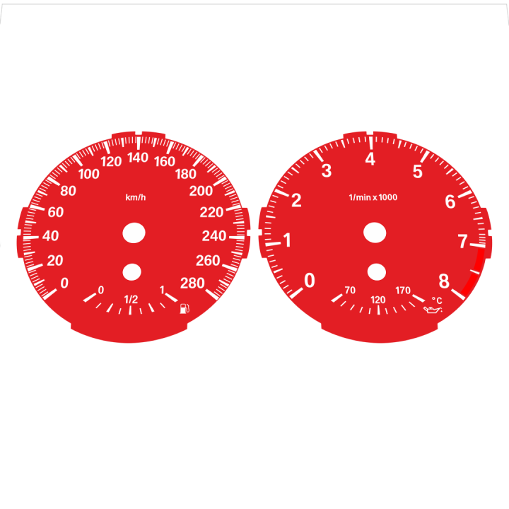 BMW E82 E87 135i 280 KM/H Red - Standard - 22