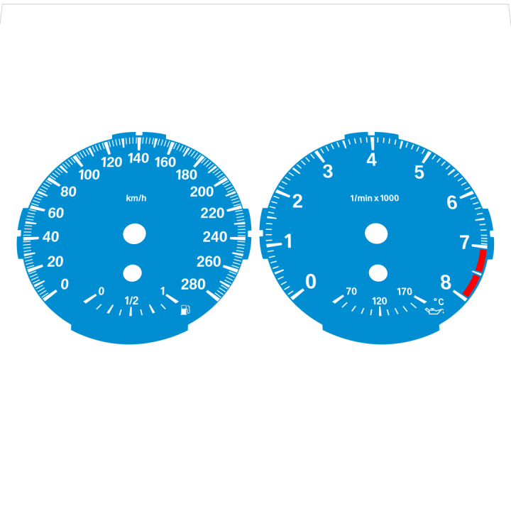 BMW E82 E87 135i 280 KM/H Blue - Standard - 22