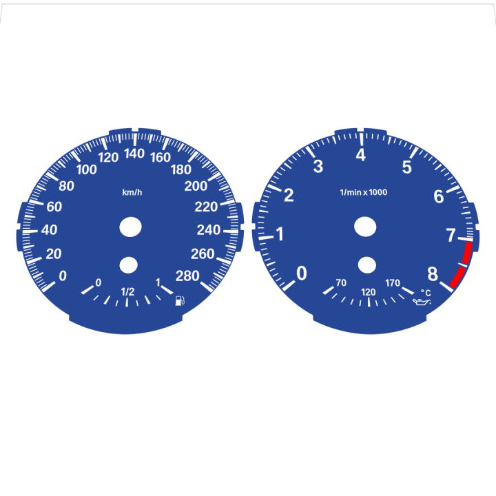 BMW E82 E87 135i 280 KM/H Dark Blue - Standard - 22