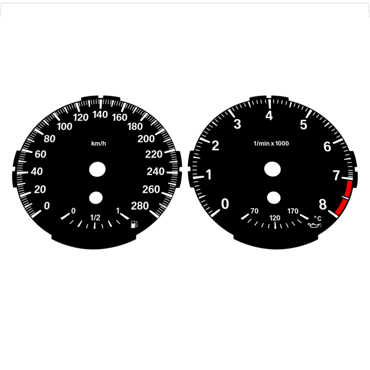 BMW E82 E87 135i 280 KM/H Black - Standard - 22