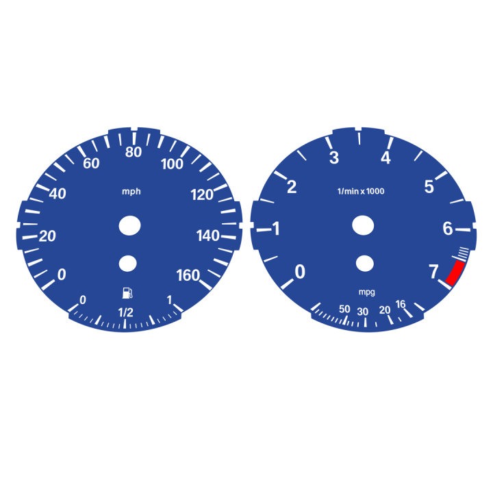 BMW E90 E92 320i 325i 328i 330i LOW Dark Blue - 111