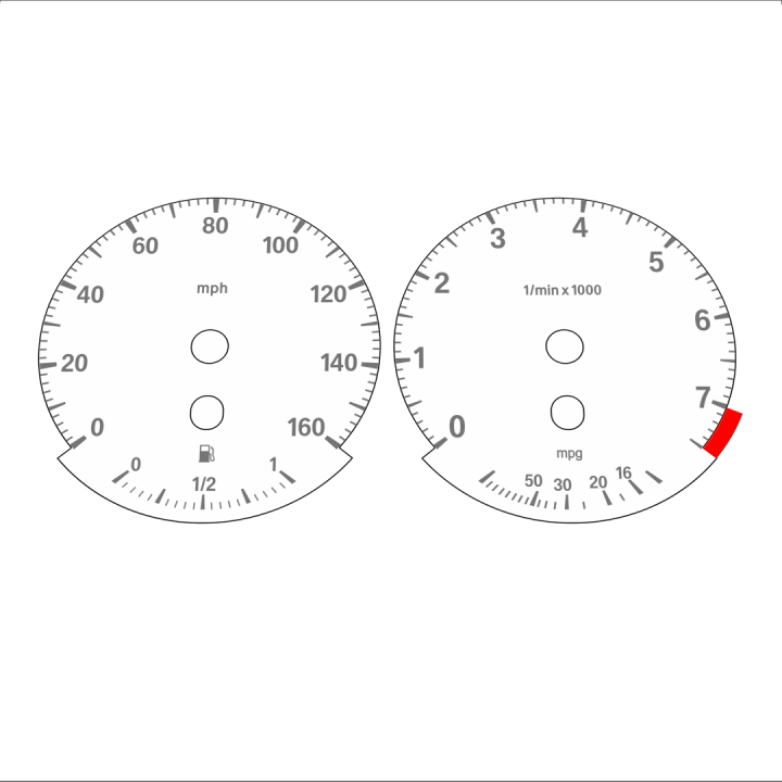 BMW E90 320i 325i 328i 330i MPH HIGH White - 168