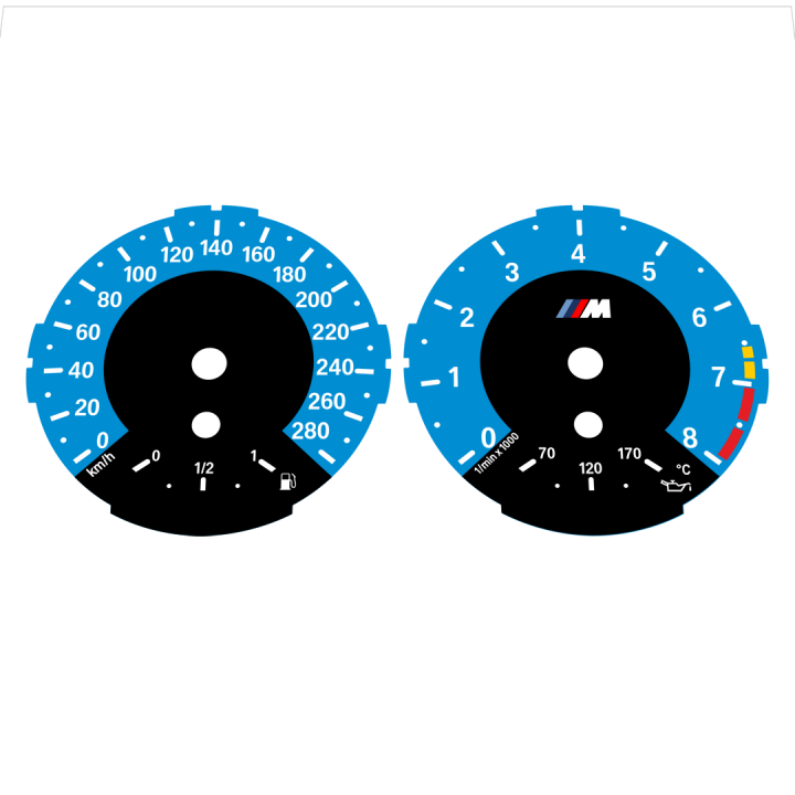 BMW E82 E87 135i 280 KM/H Blue  - 1M Style - 15