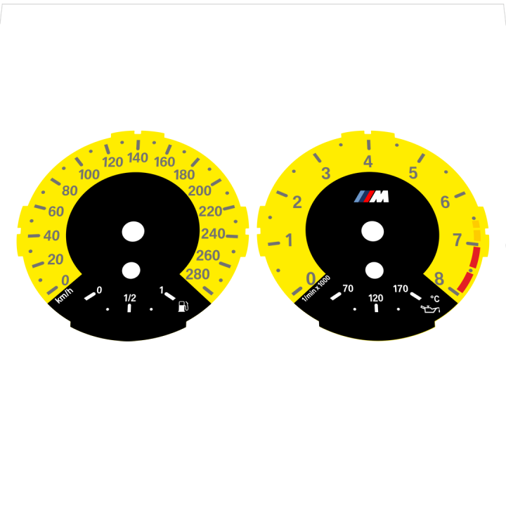 BMW E82 E87 135i 280 KM/H Yellow - 1M Style - 15