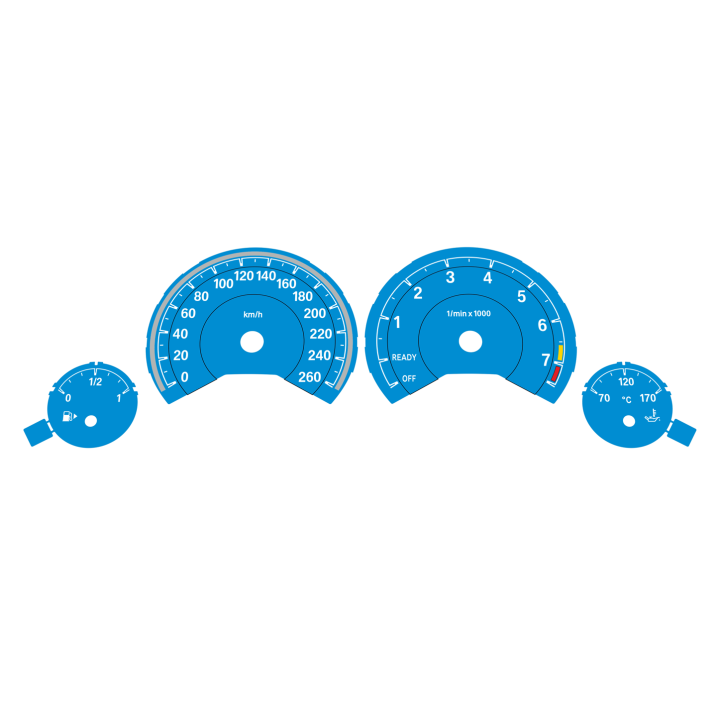 BMW F30 F32 Petrol KM/H High Spec Blue - 4