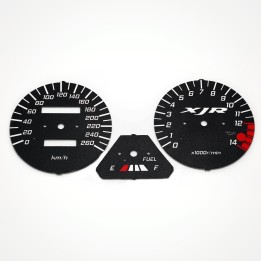 Yamaha XJR 1300 1999-2003 KM/H Black - 1