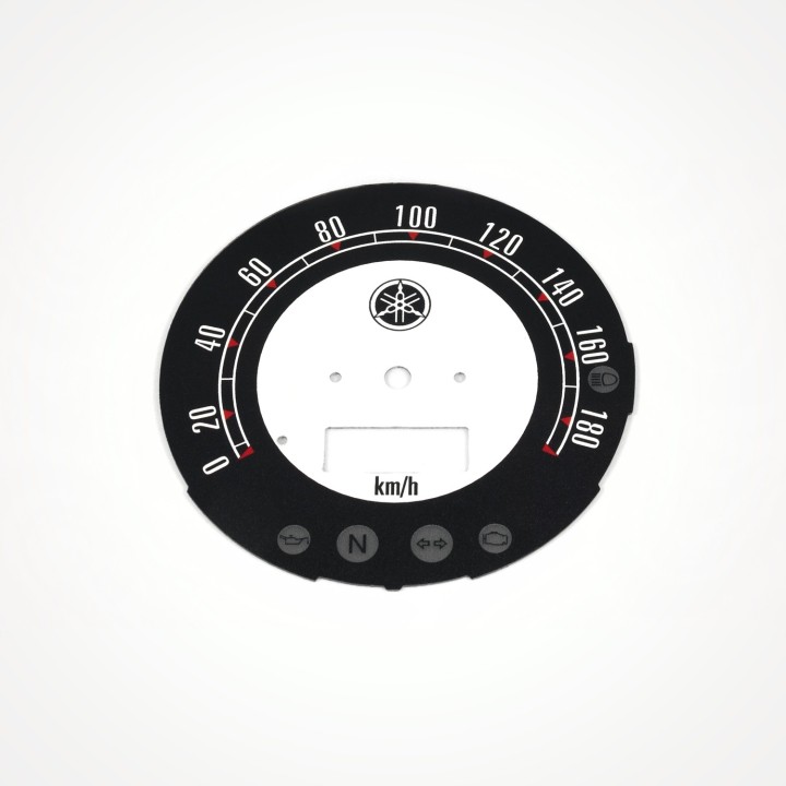 Yamaha XVS 1100 1999-2006 KM/H Black - 1