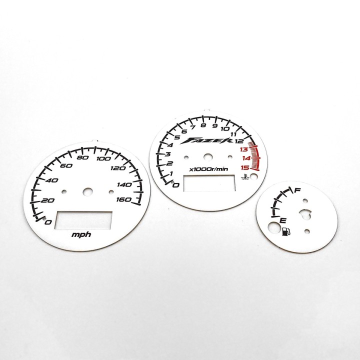 Yamaha FZS 600 Fazer 2001-2003 MPH White - 1