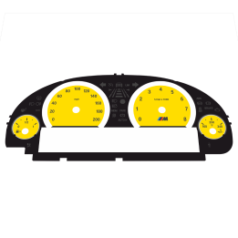 BMW F10 M5 F12 M6 MPH Yellow - 1