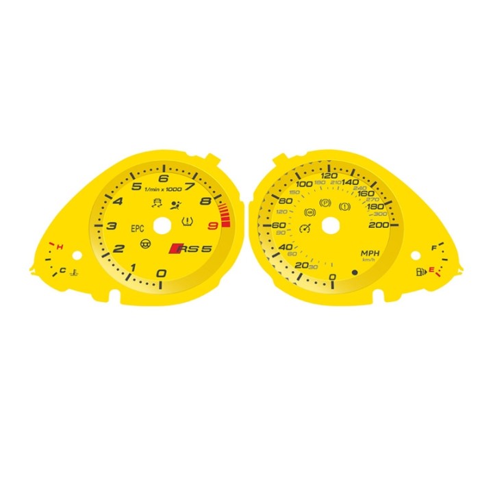 Audi RS5 8T MPH Yellow - 1