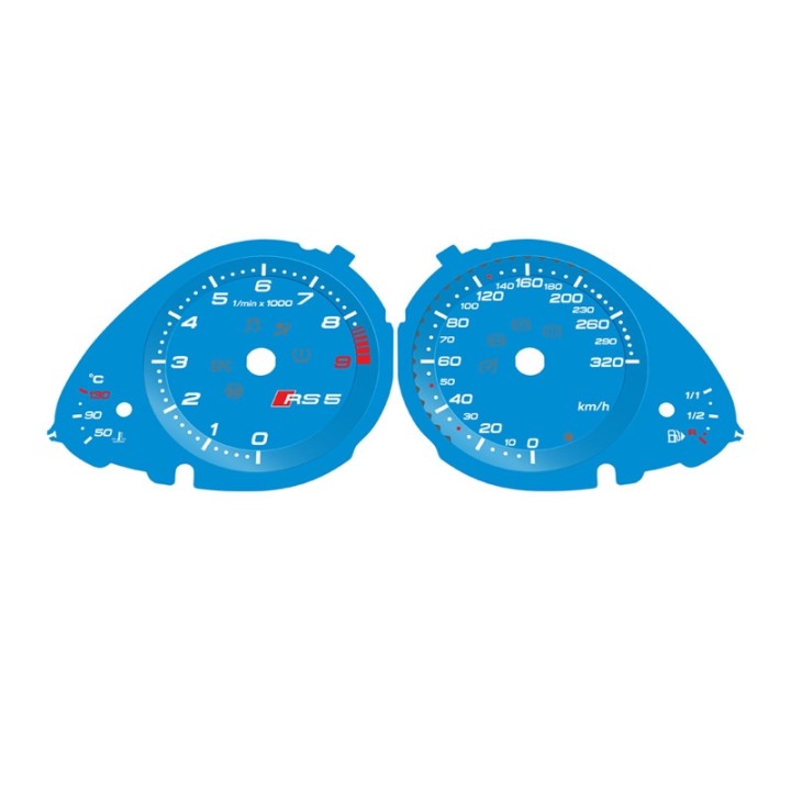 Audi RS5 8T KM/H Blue - 1