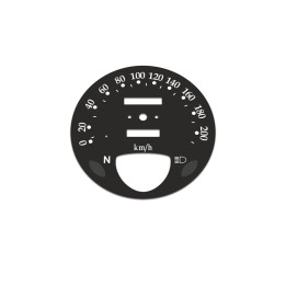 Kawasaki VN 1500 Classic 1996-2000 KM/H Black - 1