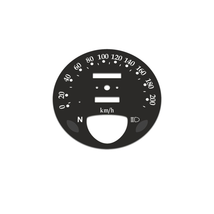 Kawasaki VN 1500 Classic 1996-2000 KM/H Black - 1