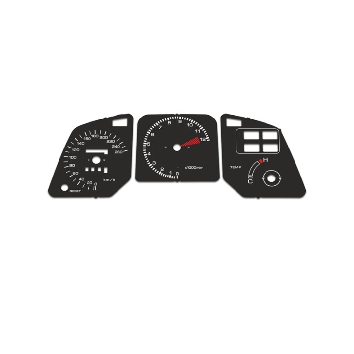 Honda VFR 750 1986-1988 RC24 KM/H Black - 1