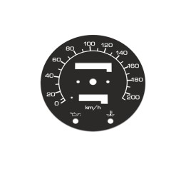 Honda VT 1100 C Shadow 2001-2006 KM/H Black - 1