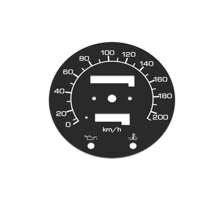 Honda VT 1100 C Shadow 2001-2006 KM/H Black - 1