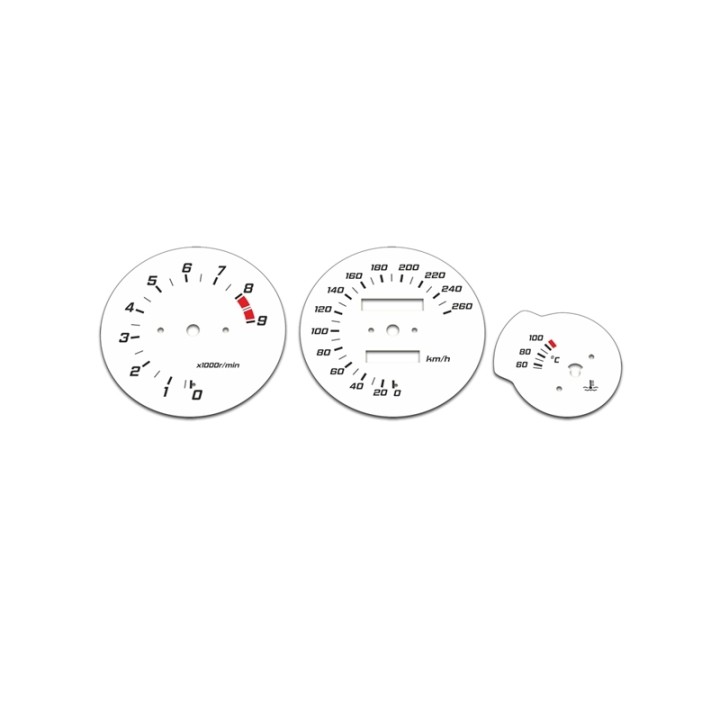 Yamaha TRX 850 KM/H White - 1