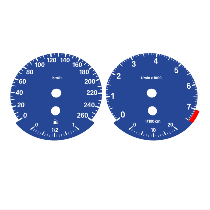 BMW E90 320i 325i 328i 330i KMH HIGH Dark Blue - 4